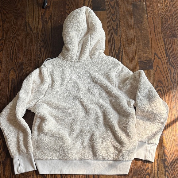 Athleta Ivory Tugga Sherpa Hoodie (SIZe XL - Picture 3 of 7